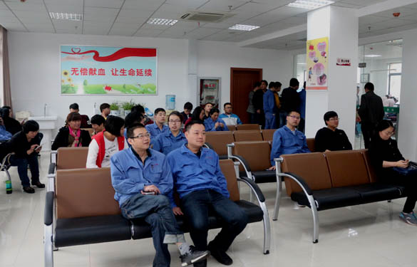 弘揚(yáng)真善美，上上電纜員工積極參與無(wú)償獻(xiàn)血