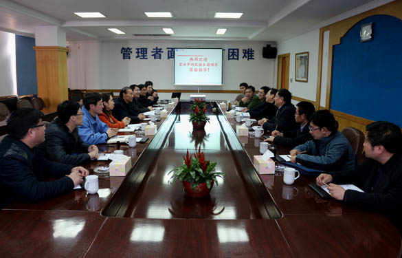 2015年3月12日，宜興市科技鎮(zhèn)長團(tuán)一行來上上電纜調(diào)研
