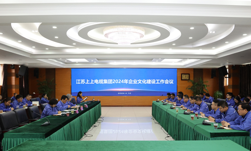上上電纜召開2024年企業(yè)文化建設工作會議